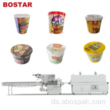 Cup noodle Shrink Heat Tunnel Indpakning Packing Machine